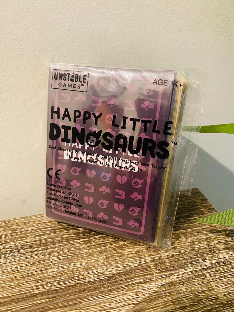 Happy Little Dinosaurs Card Protector Sleeves 54 Pck SEALED FREE EXPRESS  POSTAGE | eBay Australia