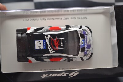 ミニカー Spark 1/43 Toyota Yaris WRC VIP Gronholm Toyota YARIS WRC Marcus Gronholm Rally Finland 2017 VIP Car