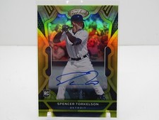 SPENCER TORKELSON 2022 CHRONICLES CERTIFIED ROOKIE! GOLD! AUTOGRAPH AUTO #02/10!