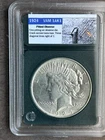 1924 P Choice BU VAM 1AK1 Pitted Reverse Peace Silver Dollar