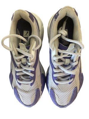 PUMA RX-X Womens Sneaker Tennis Size 7 Running System White Violet | eBay