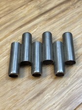 Vintage Pan Syrinx Flute Metal Pipe Tuner Pitch Blow 6 Notes Sounds KG