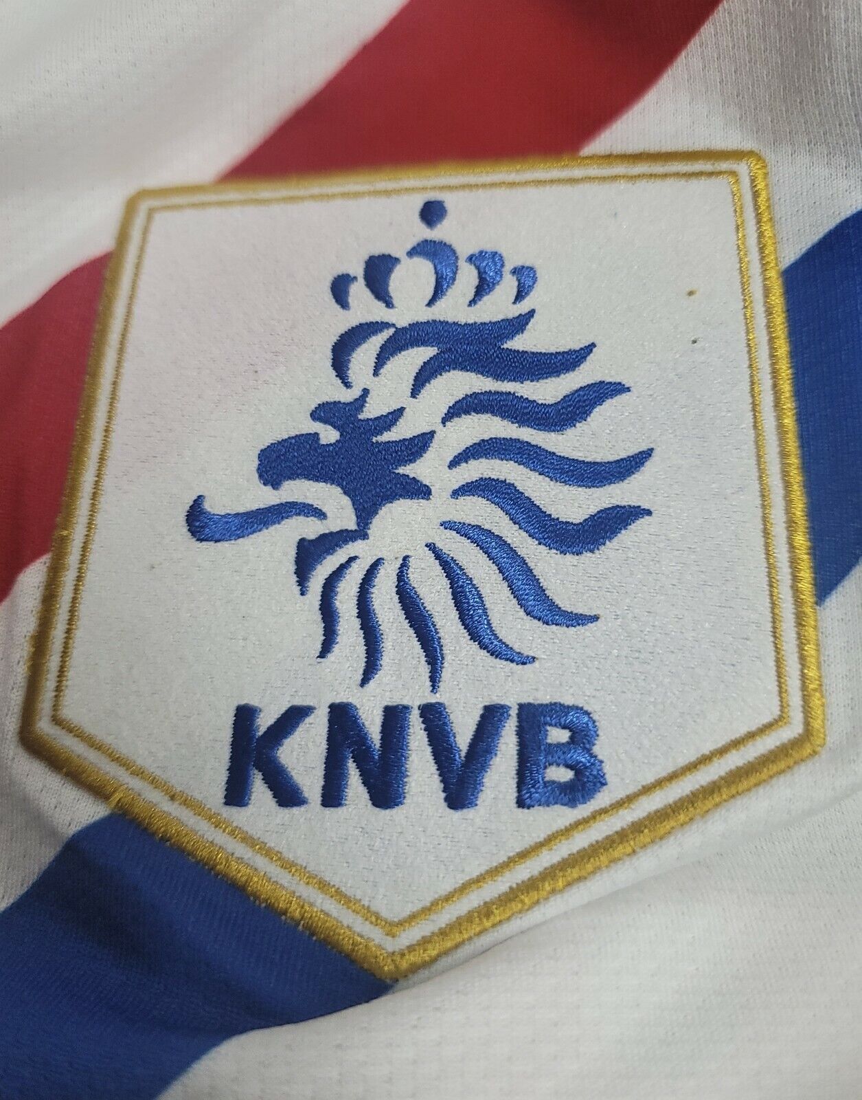 Knvb Holland Club Soccer Crest Shield Patch