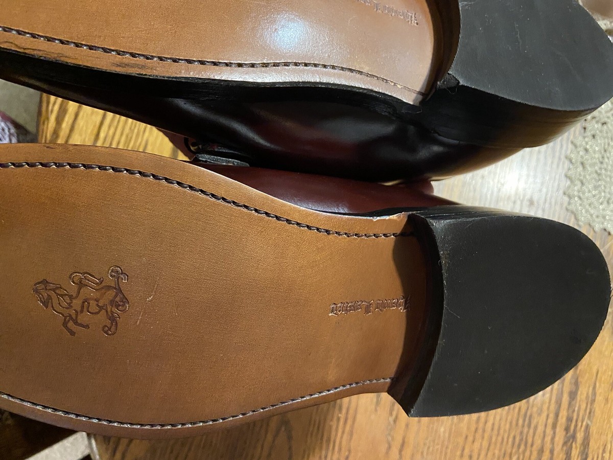 Bostnian US9.5 Crown Windsor バーガンディ BOSTONIAN 