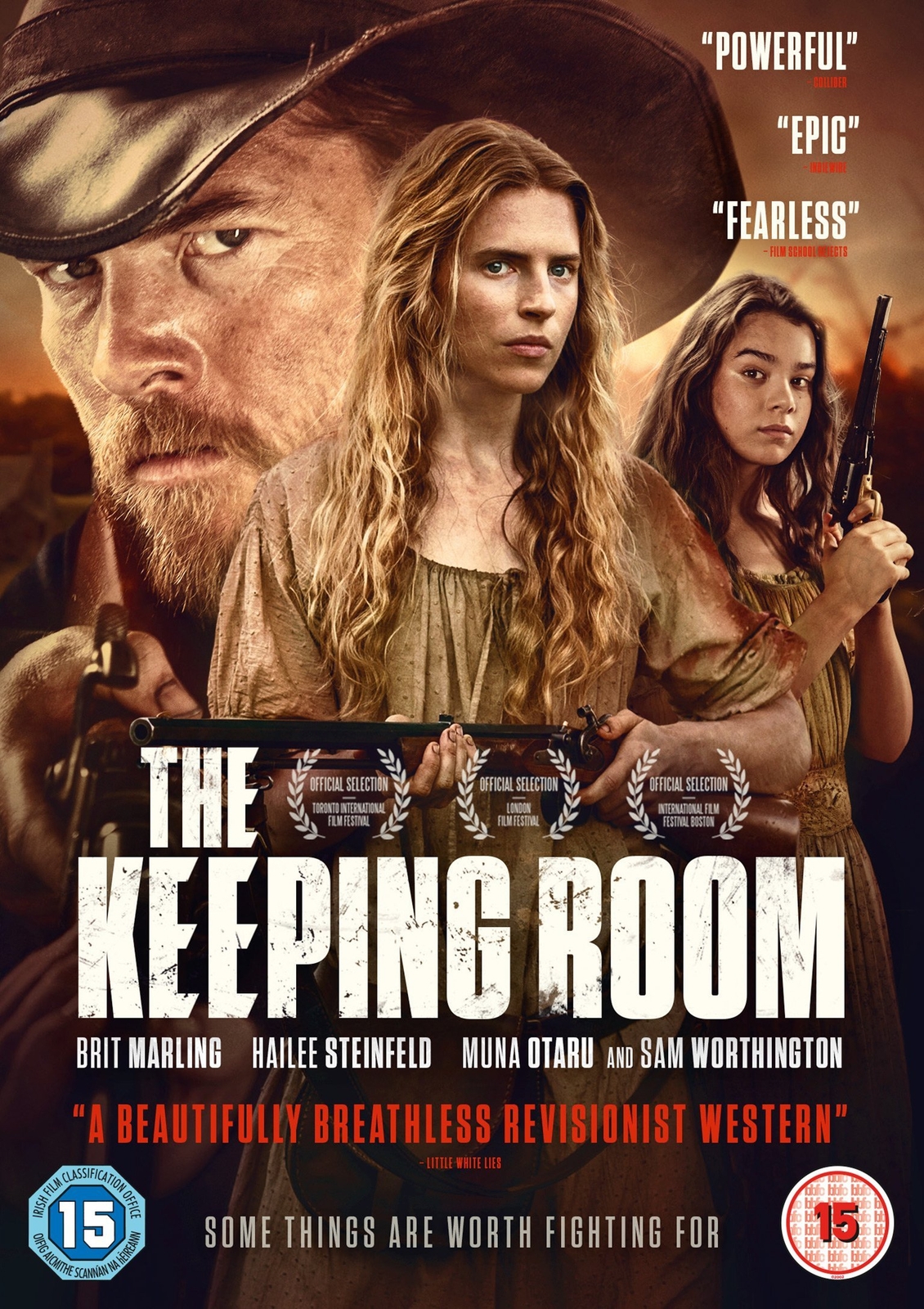 The Keeping Room (DVD) Hailee Steinfeld Brit Marling Muna Otaru Sam Worthington