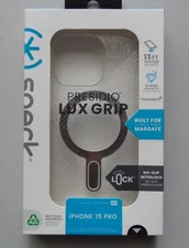 Speck Presidio Lux Glitter Grip MagSafe with ClickLock Case for Apple iPhone 15