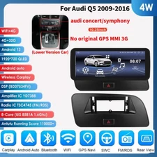 For Audi Q5 2009-2016 10.25 "Car Stereo GPS Android 13 8-Core  DSP CarPlay Radio