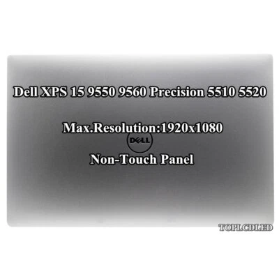 Dell XPS 15 9550 9560 Precision 5510 5520 FHD LCD Non-Tactile Écran Assemblage - Photo 1/4