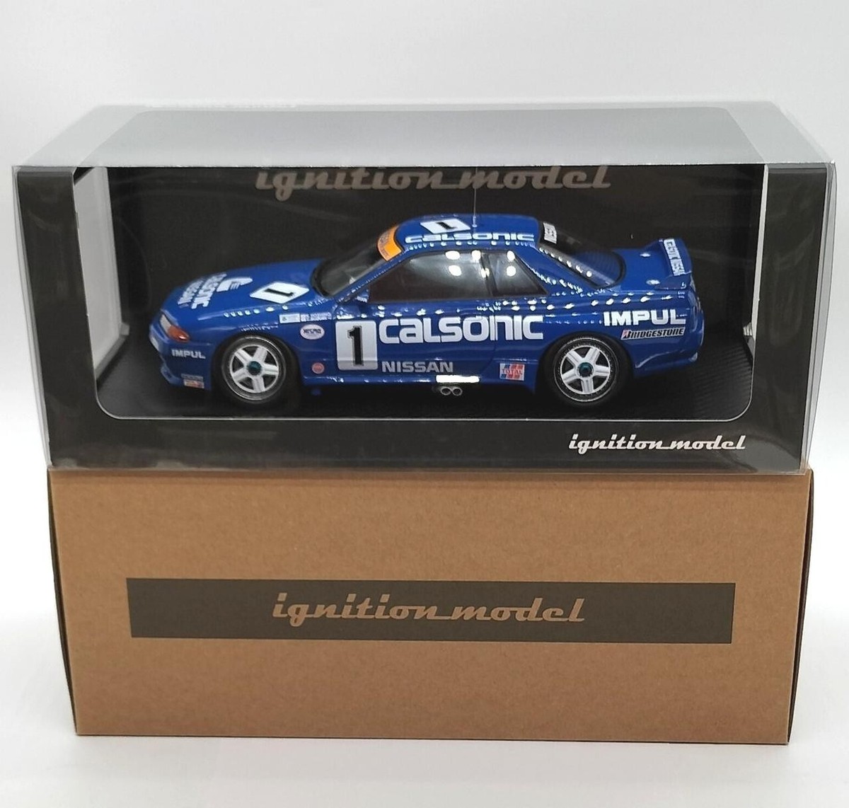 ミニカー Nissan Calsonic Skyline 1/18 IGNITION MODEL 1/18 Nissan CALSONIC SKYLINE 1991 Blue | eBay