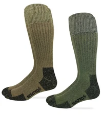 Realtree Mens Merino Blend Non Binding Comfort Top Tall Boot Socks 2 Pair Pack