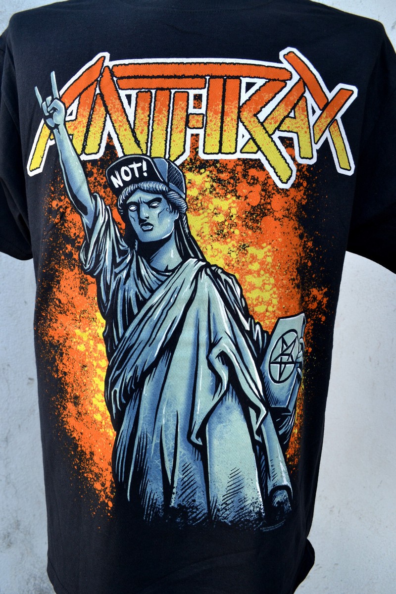 ANTHRAX サイン入り Tシャツ ANTHRAX サイン入り Tシャツ ANTHRAX