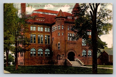 c1910  PCK Walton High School Walton New York P620