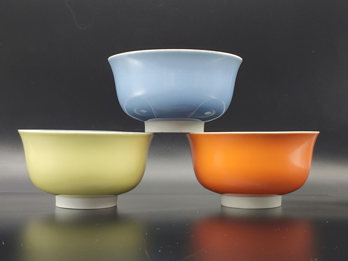 中国 古七宝琺瑯彩 茶合 碗鎮 U R6182 中王国贾泊氏