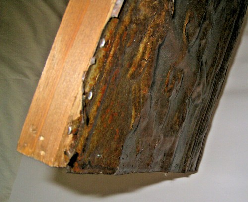 Old Metal Frieze New Orleans Art Decorative Ornament Lacquered Wood Framed 14/22 - Picture 7 of 11