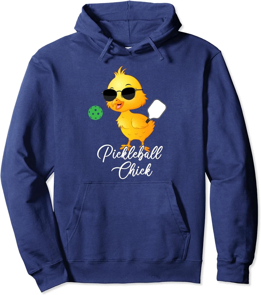 Pickleball Funny Pickleball Player Hobby Tennis Sport Unisex Hooded Sweatshirt