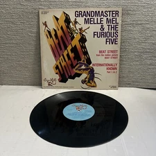 1984 GRANDMASTER Melle Mel Furious Five BEAT STREET Sugarhill Record Vinyl