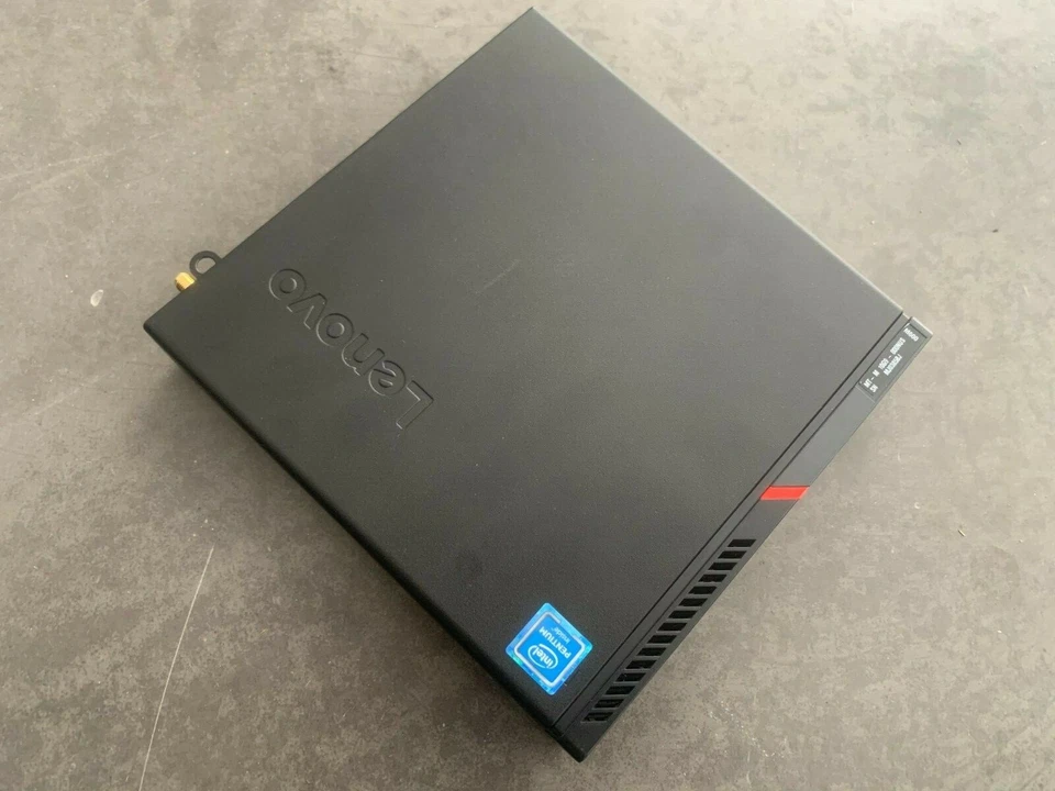 Lenovo ThinkCentre M600 Tiny Pentium N3700 8GB RAM 500GB HDD Mini PC Wifi Win10 - Imagen 3 de 3