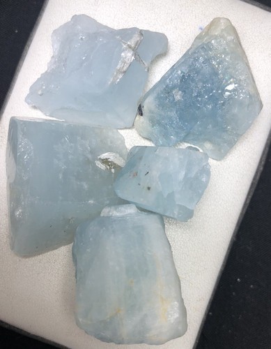 285 Carat Faceted Rough Natural Quality Aquamarine Gemstone From Pakistan - Picture 9 of 12