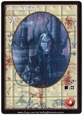 Roland Bishop Malkavian Vampire: The Eternal Struggle V:TES VTES Vampire CCG