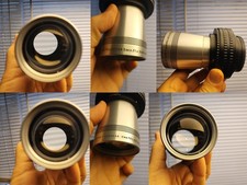 Bell  Howell 3 inch 75mm f1.6 Projection Lens  Adapter for Sony FE,A1,A7,A9,E