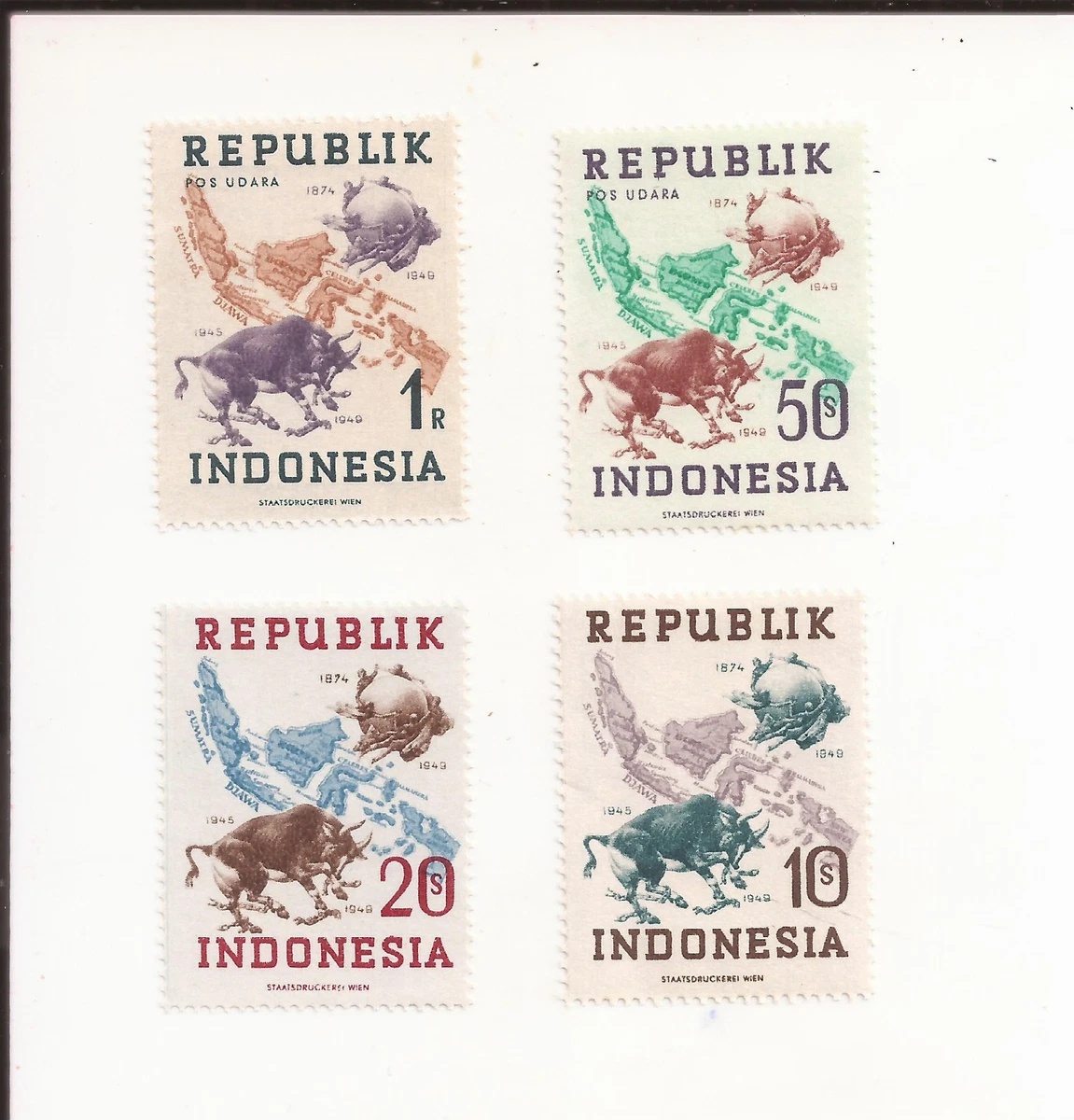 Flags, National Emblems Indonesian Stamps for sale | eBay