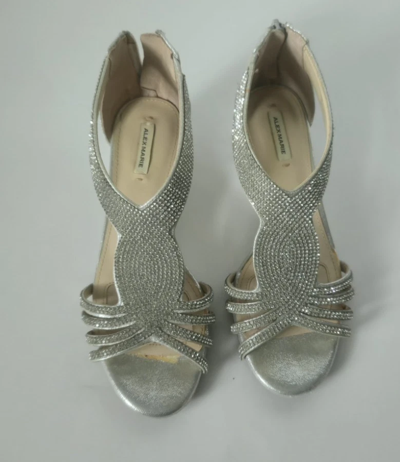 alex marie silver dress shoes Alex Marie Shoes Size 7M
