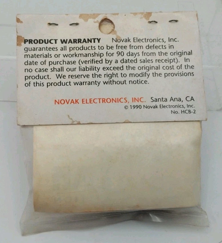 Novak #5405 ESC Replacment Heat Sink 610-RV Team Associated RC10 Losi Jrx2 HPI - Image 2 of 2