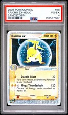 2003 Pokemon Ex Sandstorm #98 Raichu Ex-Holo Sandstorm PSA 4 on eBay