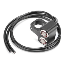 Motorcycle Handlebar SwitchesHandlebar Headlight Dual Switch Spot Light Led M...