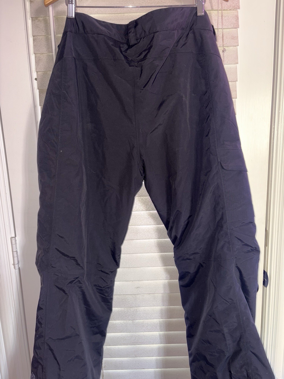 The North Face HyVent Women's XL Black Waterproof Snow Pants Zip Pocket thumbnail 6