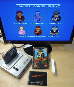 Hogan's Alley (Nintendo Entertainment System, 1985) NES 3-Screw In Mattel Box