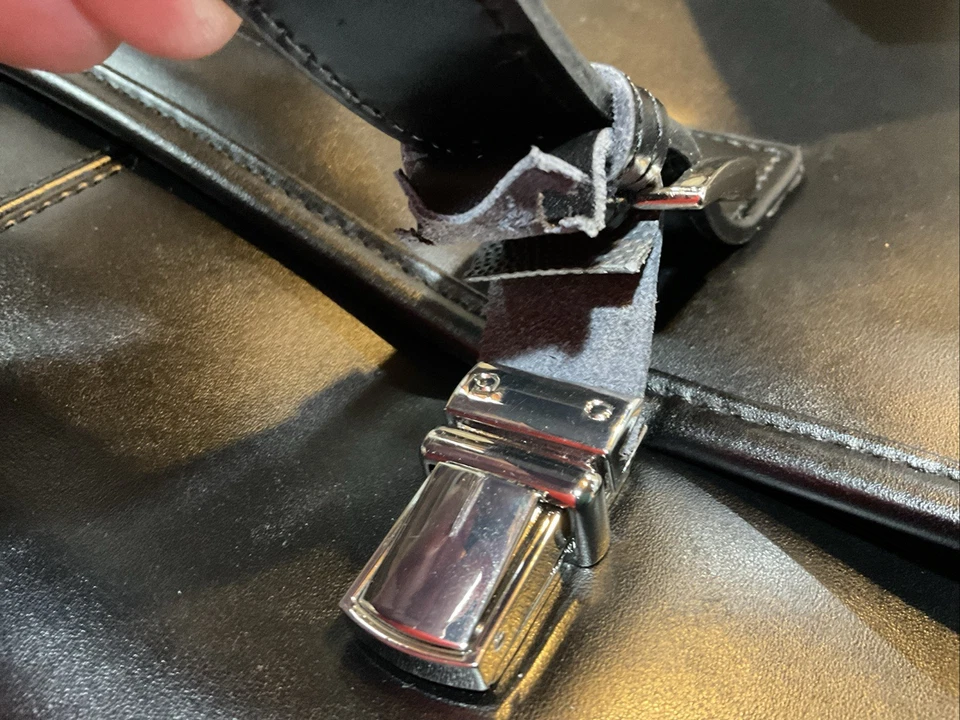 Alpine Swiss Messenger Laptop Brief Case Demo Show Bag Please 👀 Description - Image 3 of 4