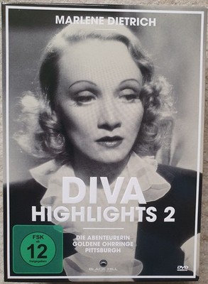 3-DVD-Box - Marlene Dietrich - Diva Highlights 2 - 3 Filme