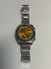 Seiko Pogue 6139-6002 men Chronograph Automatic Vintage Watch. Spares or repair