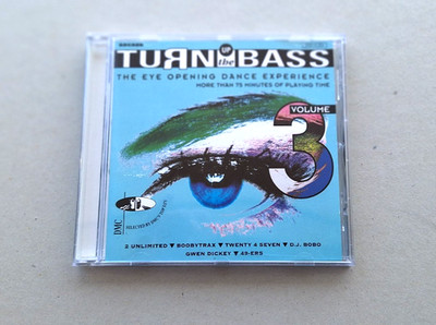 Turn Up The Bass - Volume 3 - CD - Compilation - Electronic - DMC - Arcade 1993