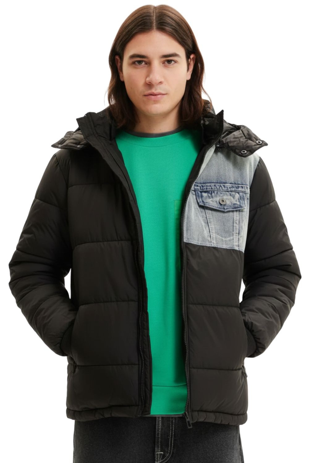 Desigual Egon Herren Winterjacke schwarz S 24690₽