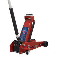 Image of SEALEY 3000CXD STANDARD CHASSIS TROLLEY JACK 3 TONNE