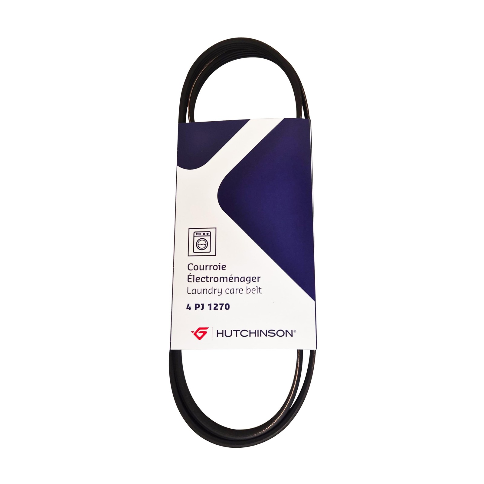 Hutchinson courroie lave-linge- Poly V 4PJ1270 - Electroménager- (a5q)
