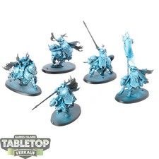 Slaves to Darkness - 5x Chaos Knights - teilweise bemalt