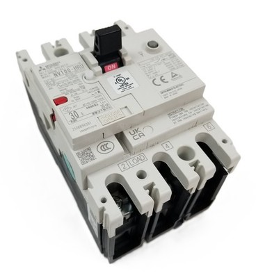 Mitsubishi Electric NV100-HRU3P30A30 Circuit Breaker 3-Pole 30A 480VAC NEW