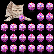 24 Piece Light up Cat Balls Ghost Hunting Equipment, Indoor Motion-Activated Mag