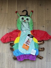 Hyde EEK Halloween Costume Rainbow Caterpillar Baby Infant Size 6-12 Months