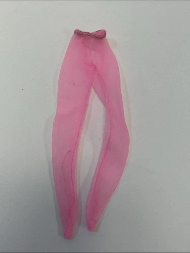 VINTAGE BARBIE 4 MOD CLOTHES FASHON HOT PINK SHEER NYLONS PANTYHOSE TIGHTS!