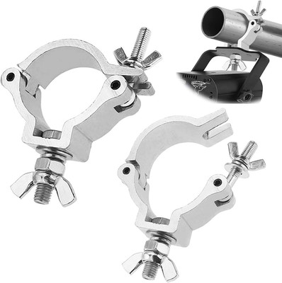 2 Pcs Traversen Klammern Truss Clam Traversen Haken Schwerlast Aluminiumlegierun