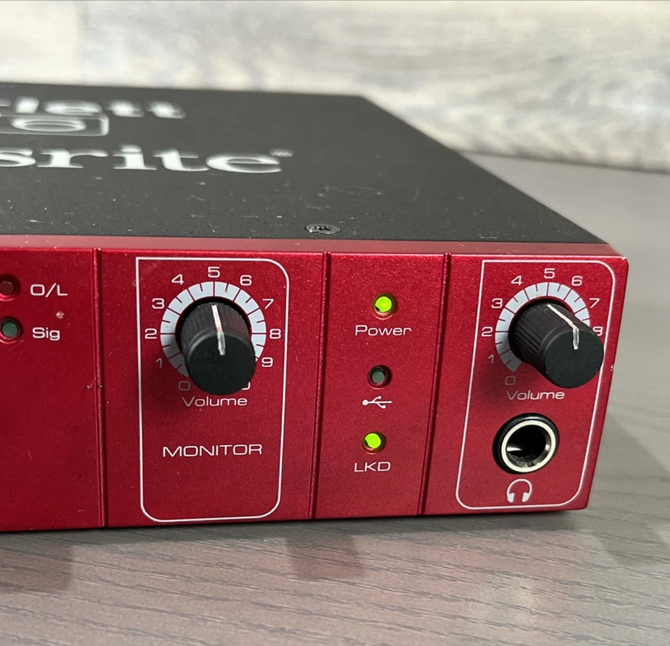 Focusrite Scarlett 8i6 USB Audio Interface 8-i-6 Studio Recording - Image 4 of 4