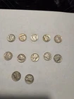 mercury dimes lot of 12