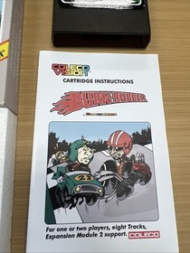 Burn Rubber Rare ColecoVision Coleco OpCode Games