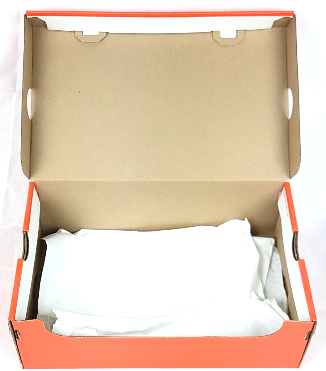 NIKE Orange Empty Shoe Box Storage Men 6.5 Womens 8 No Shoes