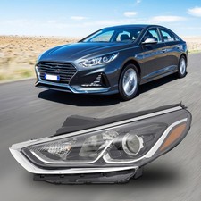 For Hyundai Sonata 2018 2019 Pair Halogen Hea...