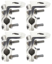 4 Lot ProComm JBC991HX Heavy Duty Double Groove CB Radio Antenna Mirror Mount